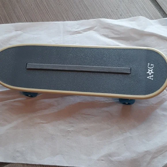 American Girl Skateboard with Blue Wheels