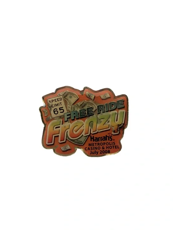Vintage Free Ride Frezy Casino and hotel pin