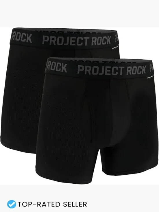 Men's Project Rock Performance Tech Mesh Boxerjock Brief 2-Pack 5