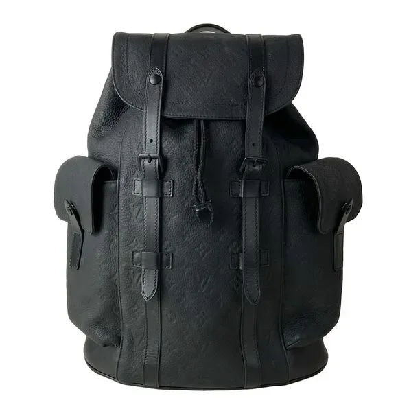 Louis Vuitton Christopher MM Taurillon Monogram Backpack M55699