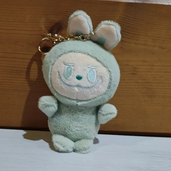 Labubu Plush Toy Keychain Charm Gift Frown Labubu‎ Keychain D52