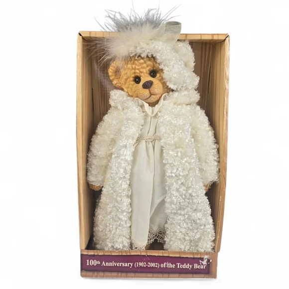 Vintage‎ Theodore Roosevelt 100th Anniversary 1902-2002 Teddys Teddy Bear ☆