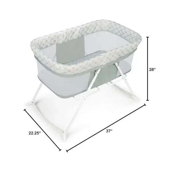 Ingenuity ConvertMe 2-in-1 Compact Portable Baby Swing 2 Seat