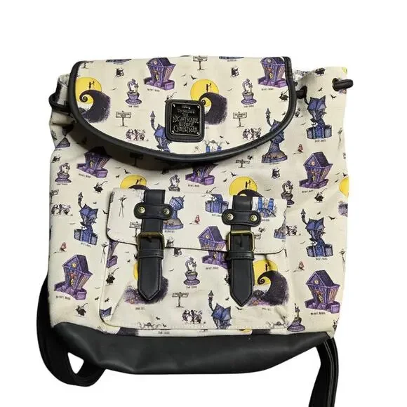 Loungefly Disney The Nightmare Before Christmas‎ Halloween Town Rucksack