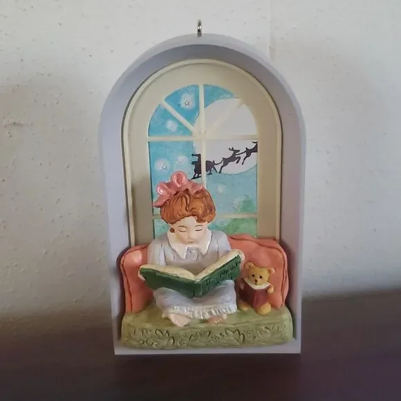 Vintage 1998 Hallmark Spoonful of Stars A Christmas Eve Story Tree Ornament