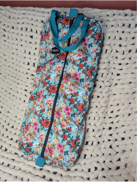 NEW Tacktical Equine Bridle Bag Bloom Floral Holds 3 Bridles Horse Tack Case