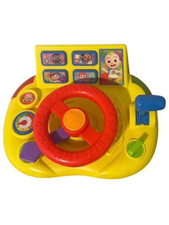 Cocomelon Learning Steering Wheel Interactive Toy