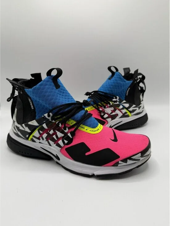 Nike Air Presto Mid x Acronym Racer Pink AH7832-600 Mens