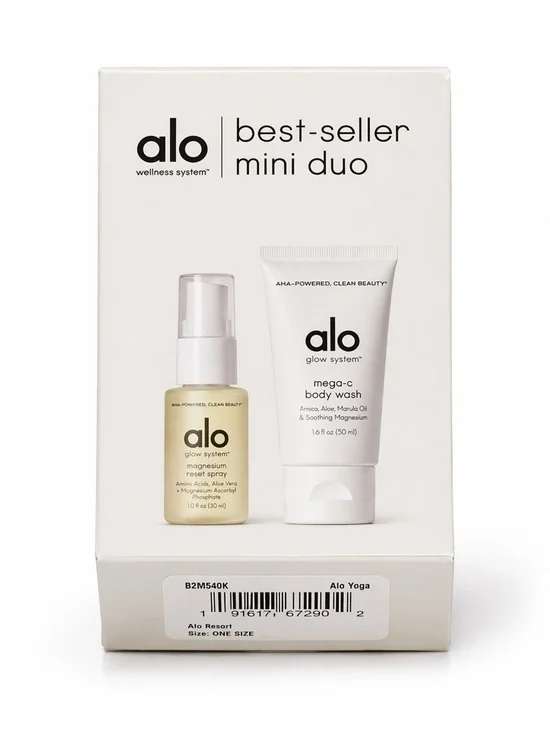 Alo Yoga Glow System Best Seller Mini Duo Travel Set NIB