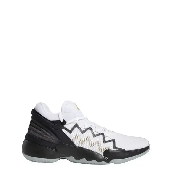 ADIDAS DONOVAN MITCHELL D.O.N. ISSUE #2 SHOES MEN'S, WHITE, SIZE 13