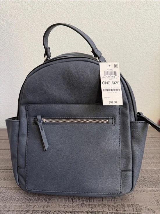 Style & Co Hudsonn Backpack in Navy NWT