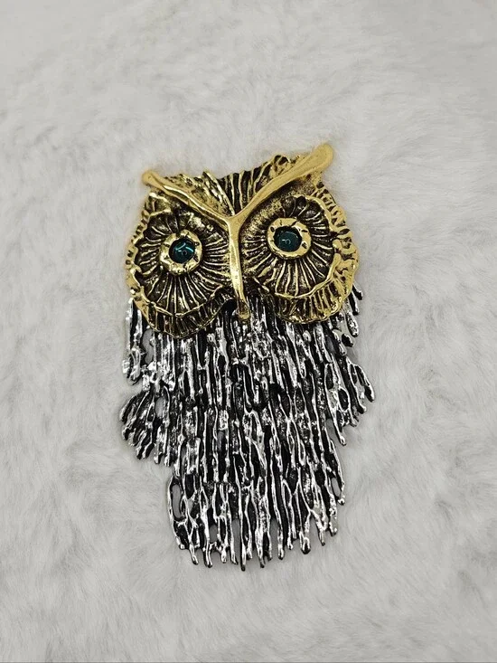 NWOT Owl Brooch Pin
