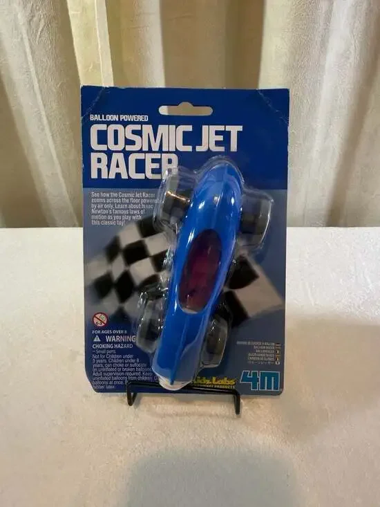 4M Kidz Labs Balloon Powered Cosmic Jet Racer Science Toy