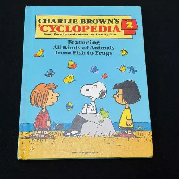 Charlie Brown's 'Cyclopedia Volume 2: Featuring All Kinds of Animals Hardcover