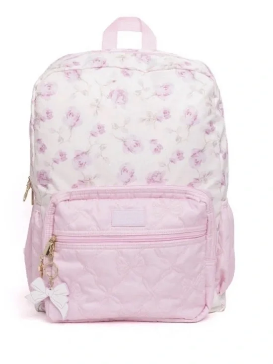 Love Shack Fancy - Target Yoobi Ribbon Rosa Backpack Sterling Dusk NWT