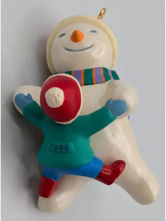 Hallmark Keepsake Fancy Footwork 1998 Vintage Christmas Ornament