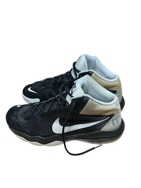 Nike Air Max Audacity Basketball Shoes Black & White Mens Size 13 Athletic Sneak