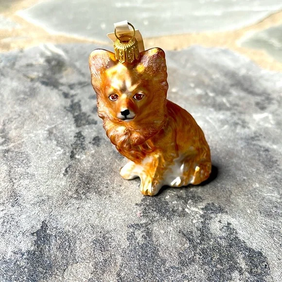 Hand Blown Glass Hanging Figurine Ornament