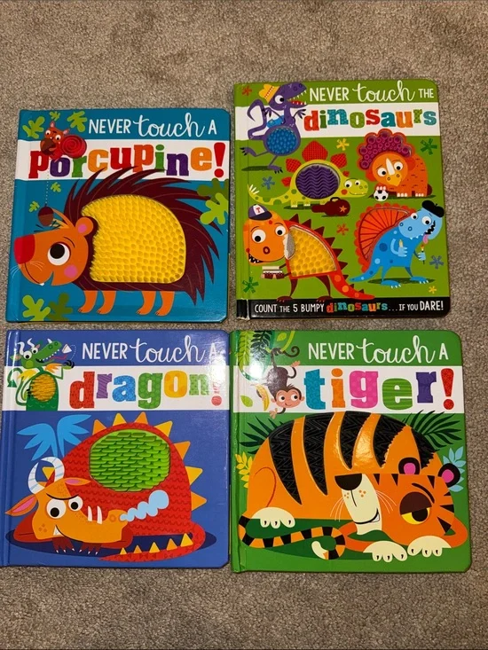 Never Touch a… books - 4 total