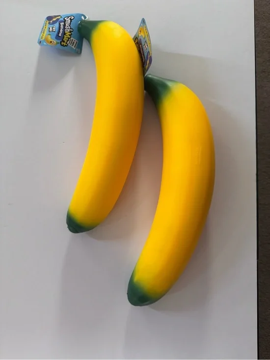 Jumbo  Banana Plush Toy 2 pack -