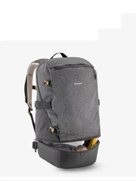QUECHUA/Decatlon Arpenaz 500 30L insulated hiking backpack - Ice grey