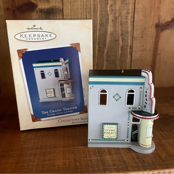 Hallmark The Grand Theater Ornament 2003 Nostalgic Houses and Shops Series #20