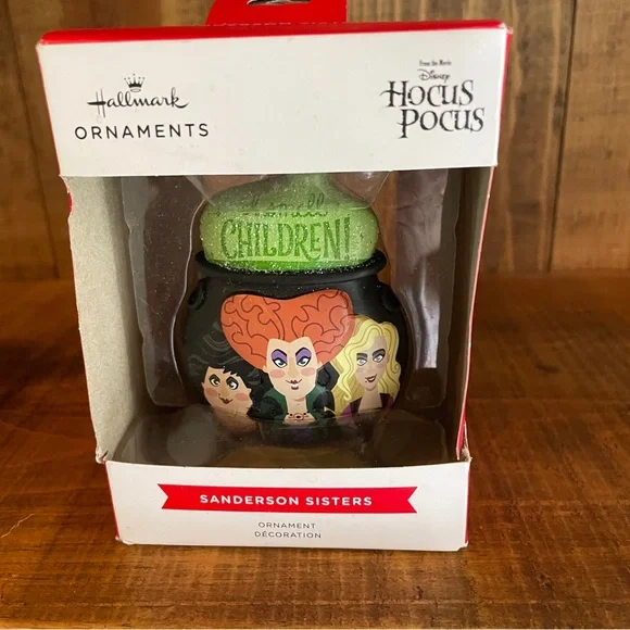 Disney Hocus Pocus Cauldron Hallmark Ornament BRAND NEW IN BOX