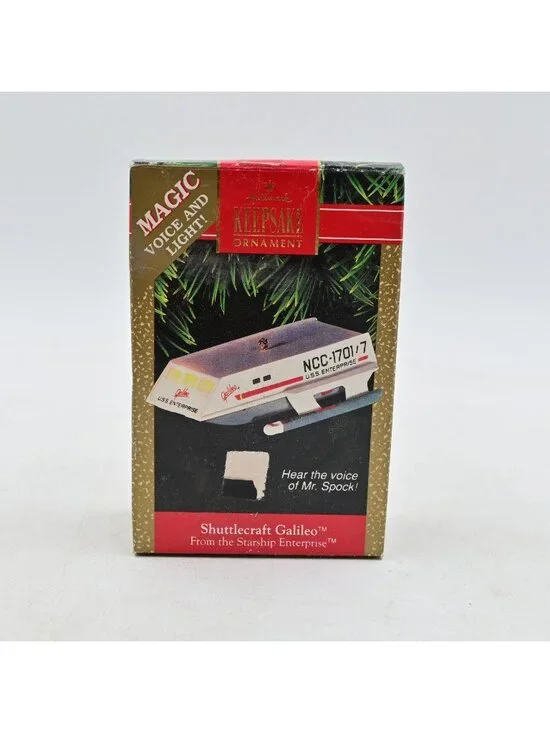 Star Trek Hallmark Keepsake Shuttlecraft Galileo Vintage 1992 New In Box