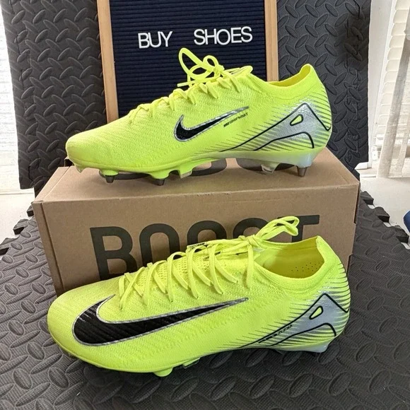Nike Air Zoom Mercurial Vapor 16‎ Elite SG PRO Low Soccer Cleats Mens Size 12.5