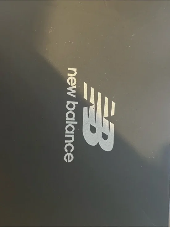 New Balance Black Box with Silver Logo