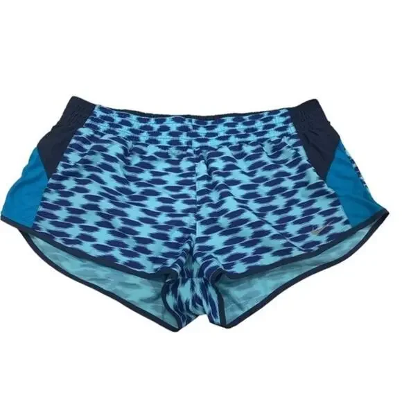 Nike Dri Fit Athletic‎ Running Shorts Blue Women’s Size Large