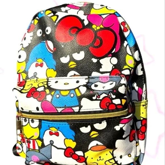 Hello Kitty & Friends‎ All Over Print Deluxe Mini Backpack