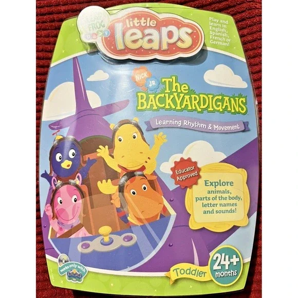 LeapFrog Baby Little Leaps The Backyardigans Leap Ahead Learning Concepts Toy