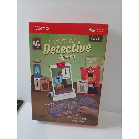 Osmo Detective Agency Solve Mysteries Around The World STEM Toy Ages 5+
