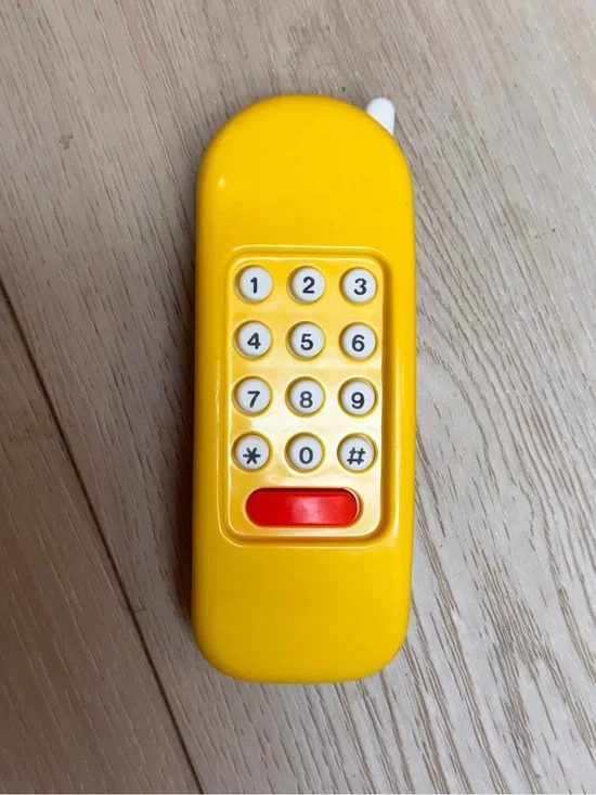 Little Tikes Yellow Toy Phone Kitchen