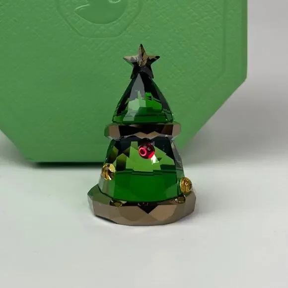 Swarovski Holiday Cheers Christmas Tree Figurine
