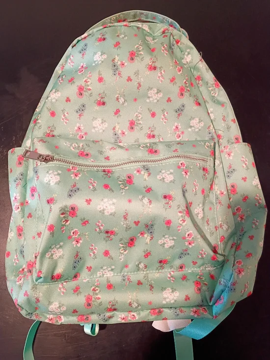 No Boundaries Women's Dome Backpack – Mint Green Floral