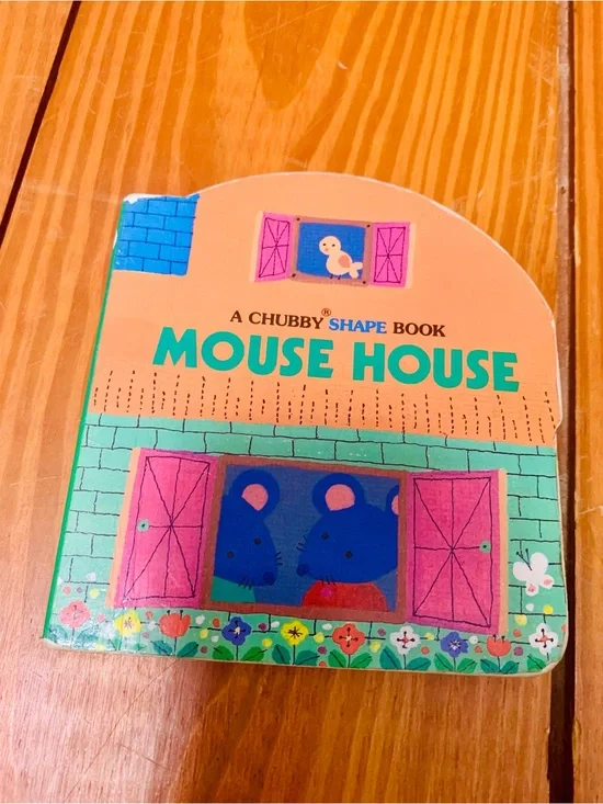Chubby Shape Book- Mouse House Board Book