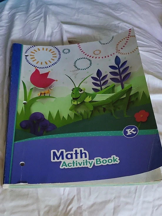 Math Activity Book Grade K.