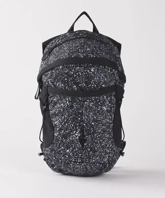 Lululemon Run All Day Backpack Splatter Reflective