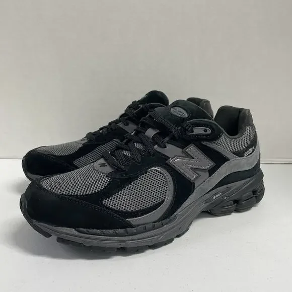 New Balance 2002R Black Magnet M2002RBL Size 7.5 Men Size 9 Women Mesh Runner