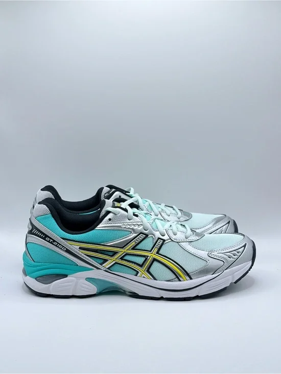 ASICS Women's Mint Green & Yellow Running Shoes