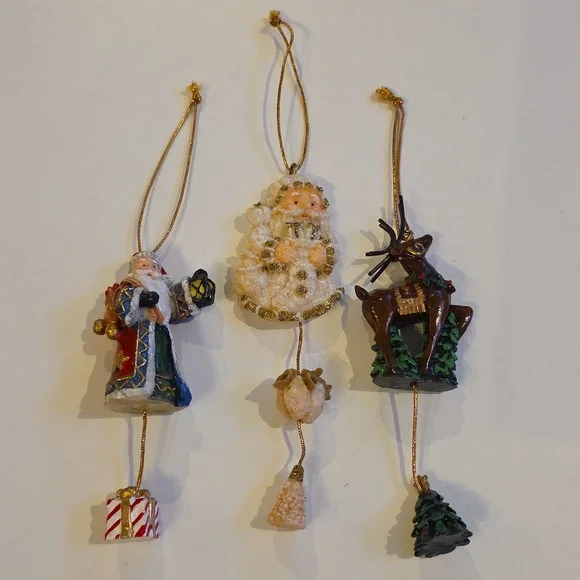 Festive Holiday Ornament Set - Multicolor