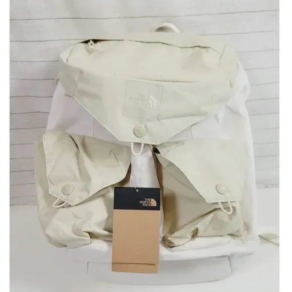 THE NORTH FACE Glen Canyon Rucksack in White Dune/Desert Sand