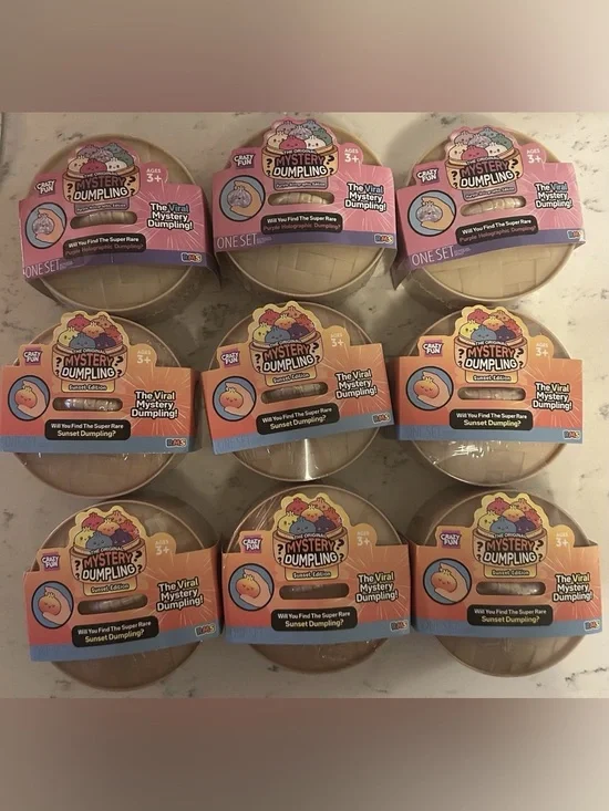 Five Below RMS Squishy Viral Mystery Dumpling Sunset Edition Purple Holo - QTY 9