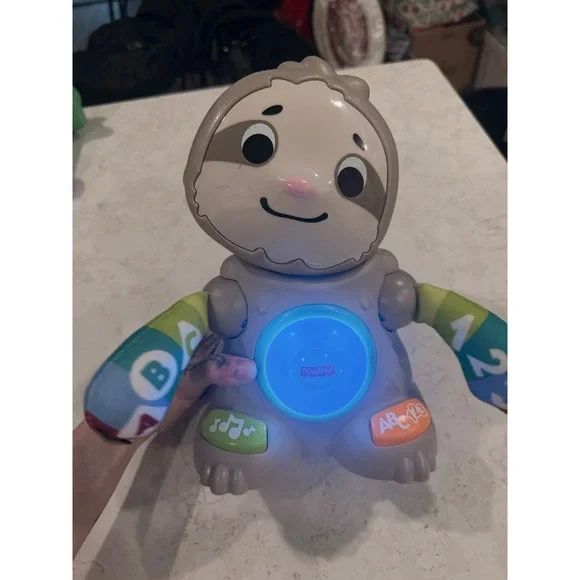 Fisher-Price Linkimals Smooth Moves‎ Sloth Interactive Musical Toy FYK61 Brown