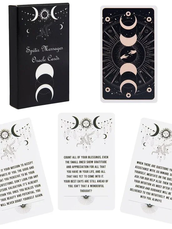 Knana Spirit Messages Oracle Cards, Life Oracle Cards Deck, Oracle Cards for Beg