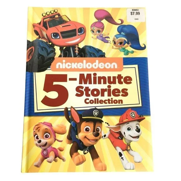 5 Minute Stories - Nickelodeon, Blaze and the Monster Machines Truck, Paw Patrol