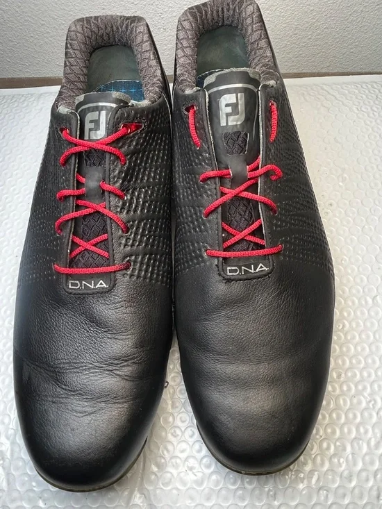 FootJoy D.N.A. 2.0 Golf Shoes Men's Size 11 M Leather Black