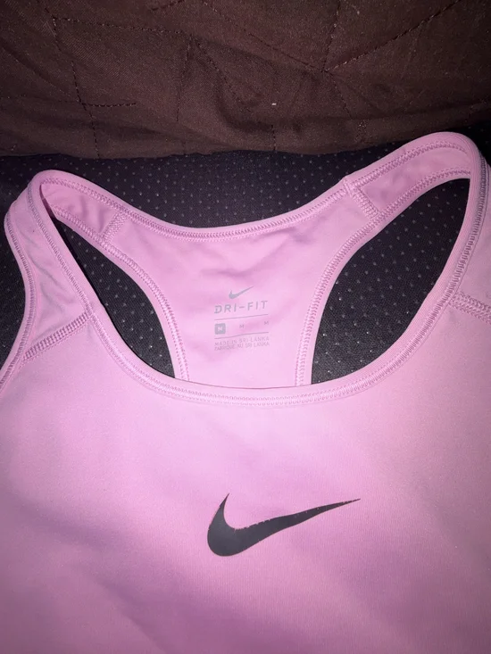 NWOT  Nike Dri-FIT Pink Racerback Sports Bra